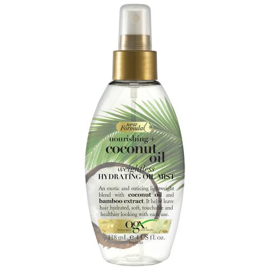 OGX® Coconut Oil Weightless Hydrating Hair Oil Mist For Fine Hair 4 oz