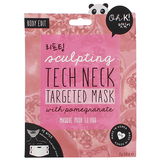 Oh k! Korean Pomegranate Tech Neck Mask