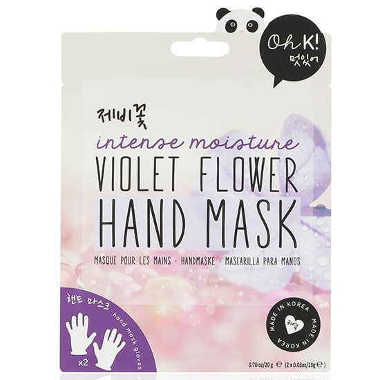 Oh k! Violet Flower Hand Mask
