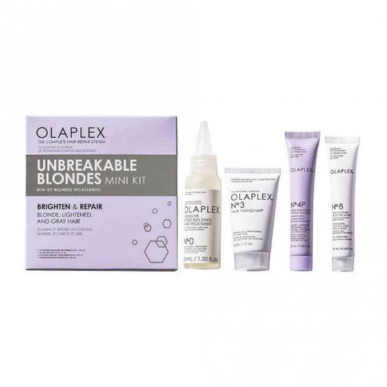Olaplex Unbreakable Blondes Mini Kit No. 0 (40ml), No. 3 (30ml), No. 4P (20ml) & No. 8 (20ml)
