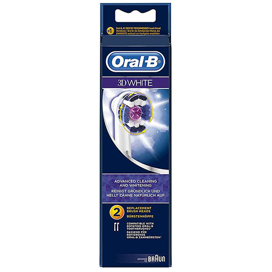 Oral B 3d White Replacement Heads 2 Pack