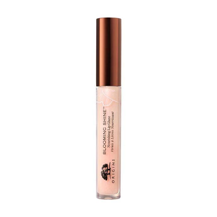 Origins Blooming Shine Nourishing Lip Glaze Bare Petal