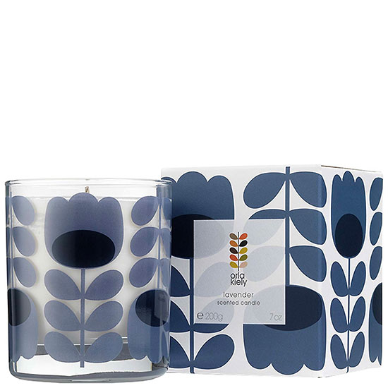 Orla Kiely Lavender Scented Candle 7 oz