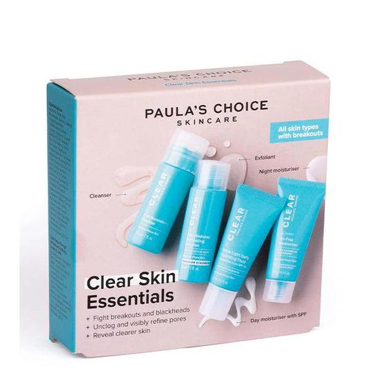 Paula's Choice Clear Skin Essentials Kit 4-piece skincare routine