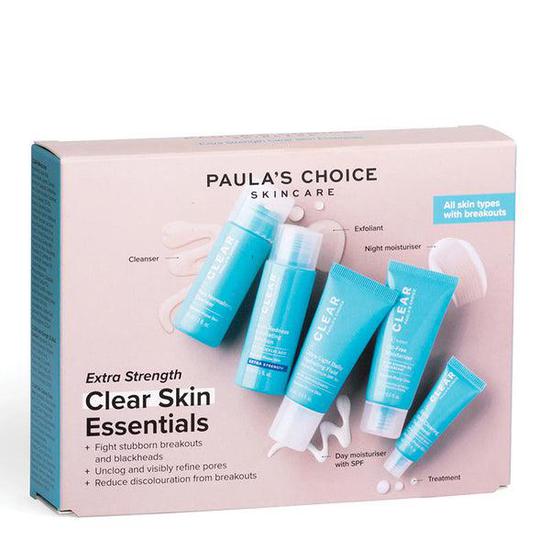 Paula's Choice Extra Strength Clear Skin Essentials Kit 5-piece skincare routine