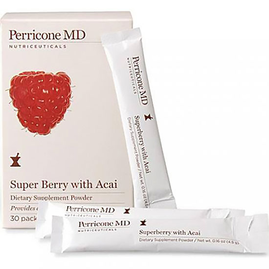 Perricone MD Super Berry With Acai Daily Supplement Powder 30 Packets