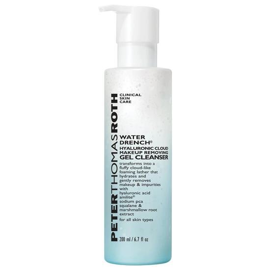 Peter Thomas Roth Water Drench Hyaluronic Cloud Makeup Removing Gel Cleanser 7 oz