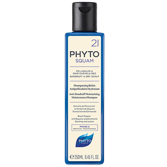 PHYTO Phytosquam Anti-Dandruff Moisturizing Maintenance Shampoo 8 oz