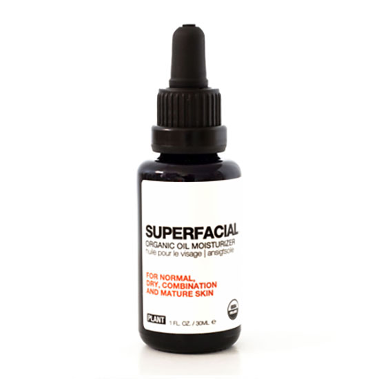 Plant Apothecary SUPERFACIAL Organic Oil Moisturizer For Normal Dry Combination & Mature Skin 30ml