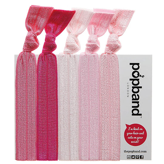 Popband London Train Cute Hair Ties Bubblegum