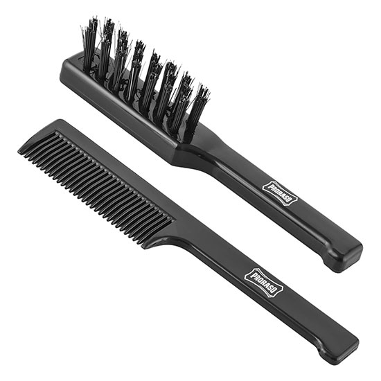 Proraso Mustache Comb & Beard Brush Set