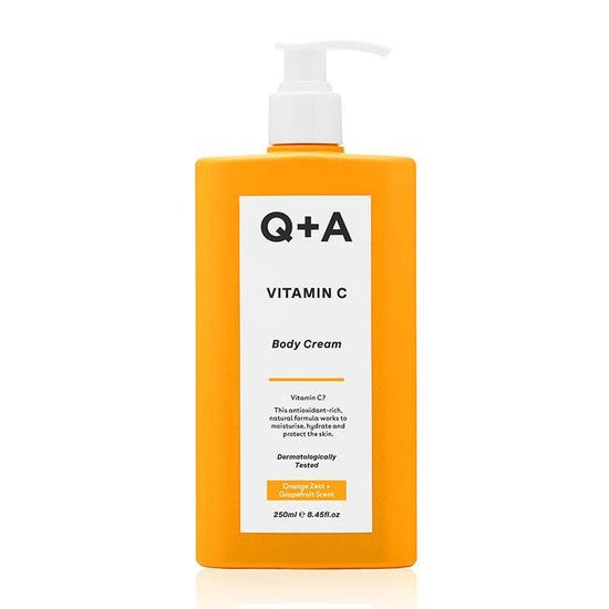 Q+A Vitamin C Body Cream 8 oz