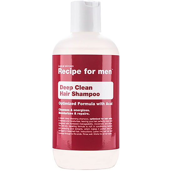 Recipe For Men Deep Cleansing Shampoo