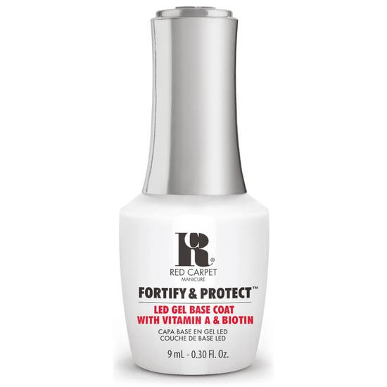 Red Carpet Manicure Fortify & Protect Base Coat LED Gel Polish 9ml