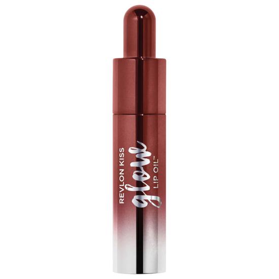 Revlon Kiss Glow Lip Oil Beaming Brown