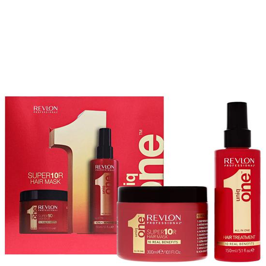 Revlon Professional Uniq One Classic Hair Treatment & Conditioning Hair & Super 10r Hair Mask 5 oz