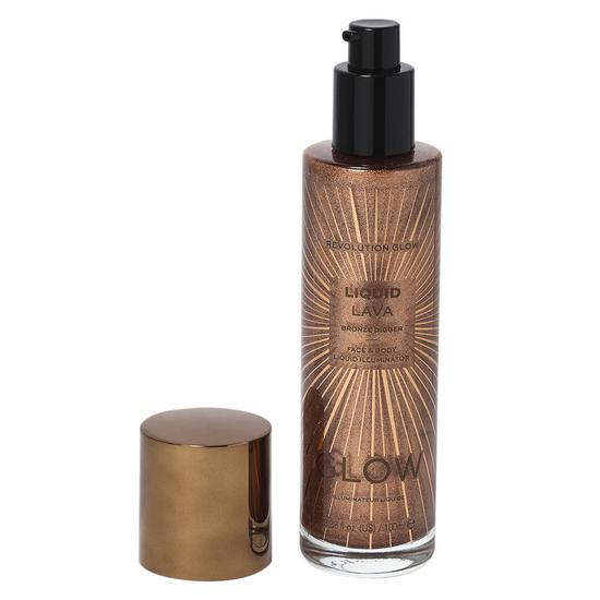 Revolution Glow Liquid Lava Highlighter Bronze Digger