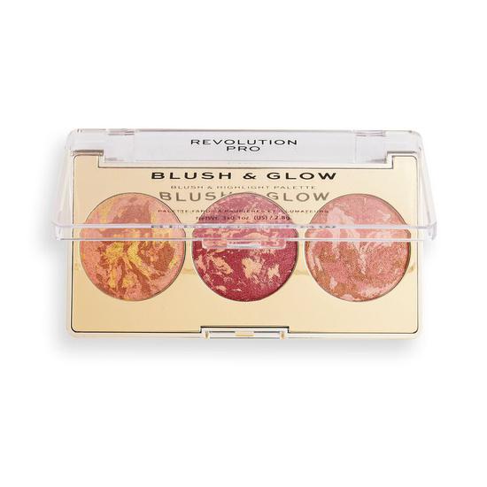 Revolution Pro Blush & Glow Face Palette Cranberry Glow