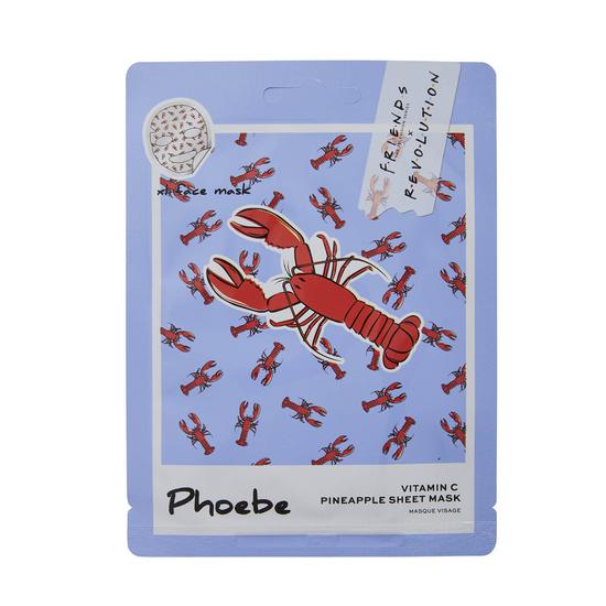 Revolution x Friends Phoebe Pineapple Sheet Mask One Mask