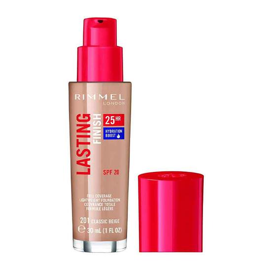 Rimmel Lasting Finish 35 Hour Foundation 201 Classic Beige