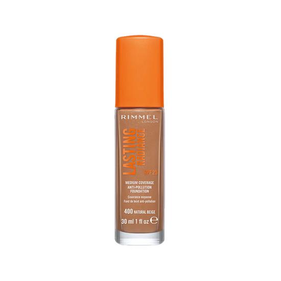 Rimmel Lasting Radiance Foundation 400 Natural Beige