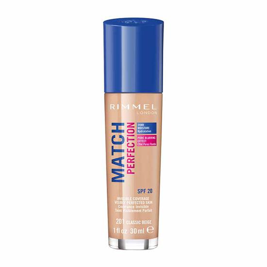 Rimmel Match Perfection Foundation 201 Classic Beige