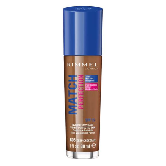 Rimmel Match Perfection Foundation Deep Chocolate
