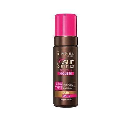 Rimmel Sunshimmer Self Tan Mousse Light Matte