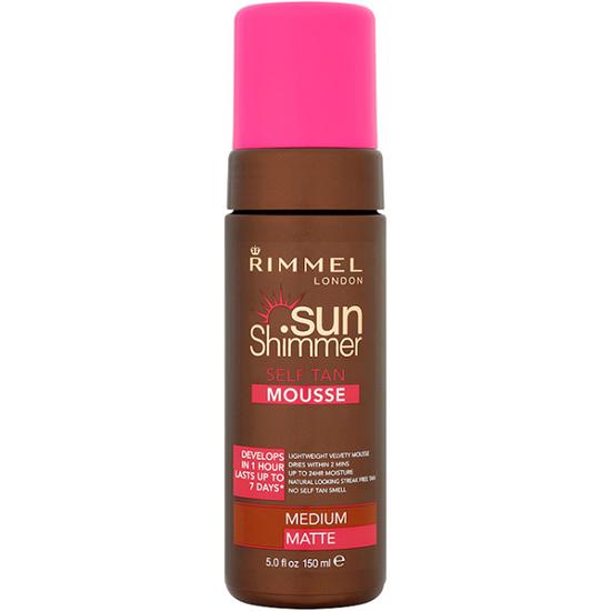 Rimmel Sunshimmer Self Tan Mousse Medium Matte