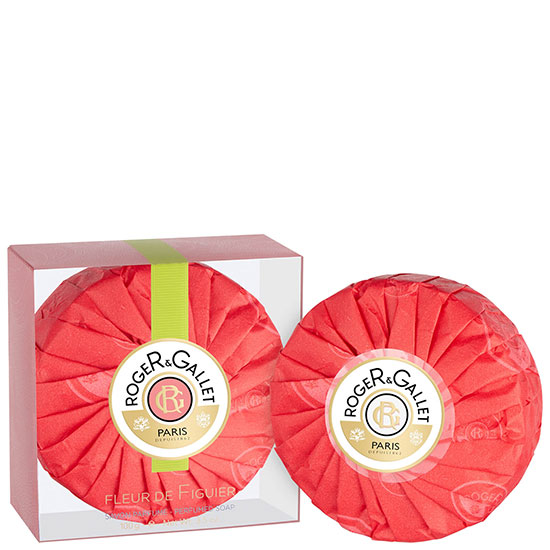 Roger & Gallet Fleur De Figuier Round Soap In Travel Box