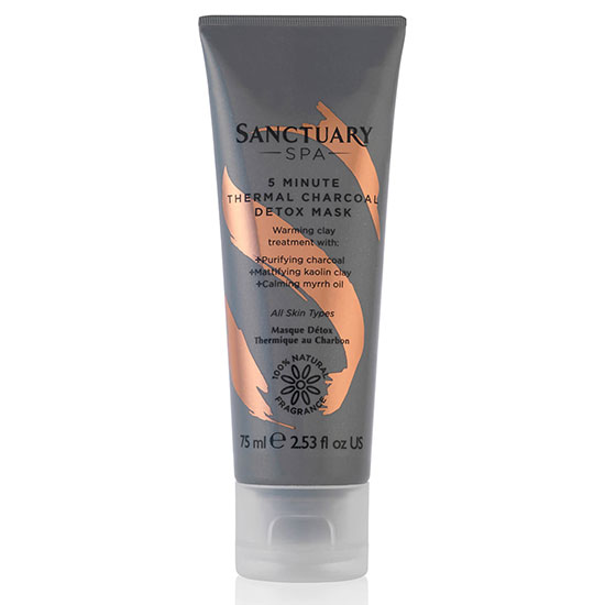 Sanctuary Spa 5 Minute Thermal Charcoal Detox Mask