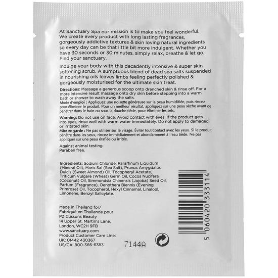 Sanctuary Spa Salt Scrub Sachet 60g
