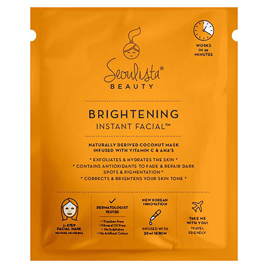 Seoulista Brightening Instant Facial One Mask