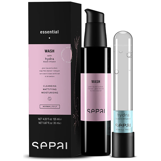 Sepai Wash Cleanser & Hydra Bloom Infusion
