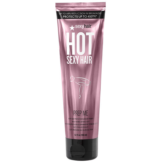 Sexy Hair Hot Prep Me 450'F Heat Protection Blow Dry Primer 5 oz