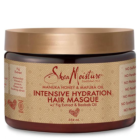 Shea Moisture Manuka Honey & Mafura Oil Intensive Hydration Hair Masque 12 oz