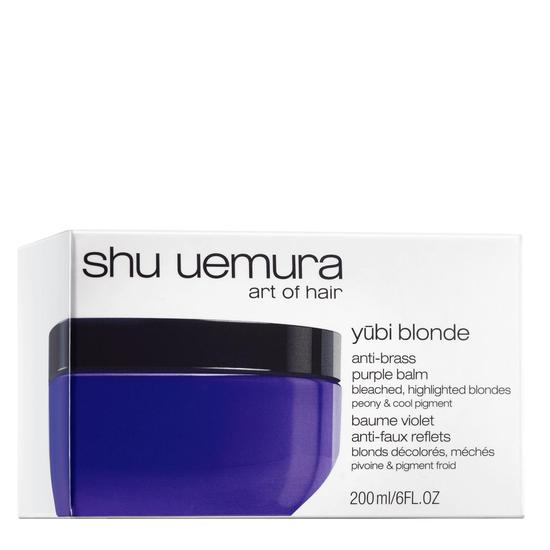 Shu Uemura Art of Hair Yubi Blonde Anti-Brass Purple Balm 7 oz