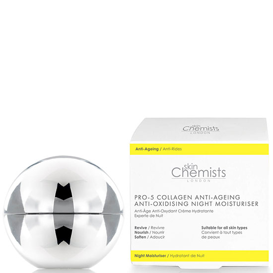 skinChemists London Pro 5 Collagen Anti-Aging Anti-Oxidizing Night Moisturizer