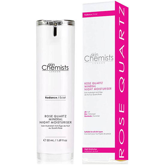 skinChemists London Rose Quartz Mineral Night Moisturizer