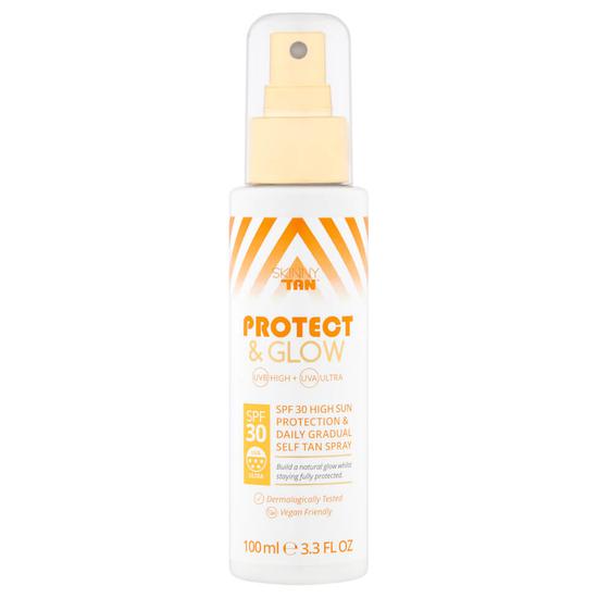 Skinny Tan Protect & Glow Milk Spray SPF 30 3 oz