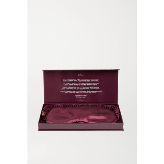 Slip Silk Sleep Mask Plum