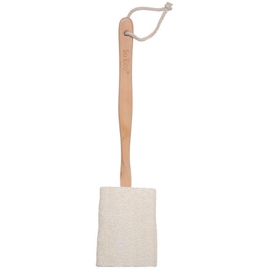 So Eco Flat Loofah With Wooden Handle