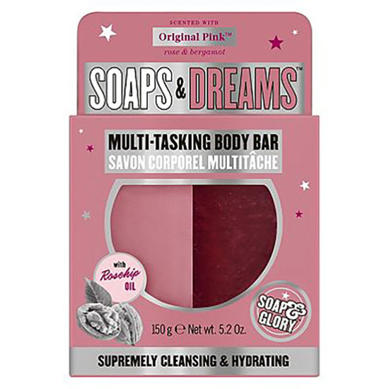 Soap & Glory Multi-Tasking Bar Soap Original Pink 150g