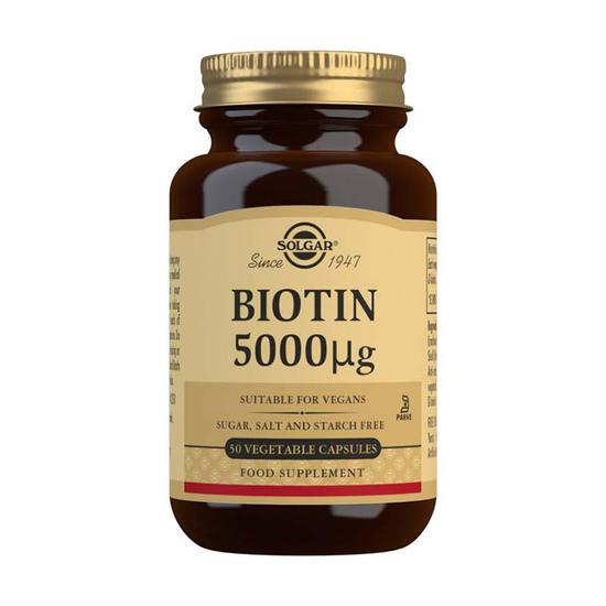 Solgar Biotin 5000mcg