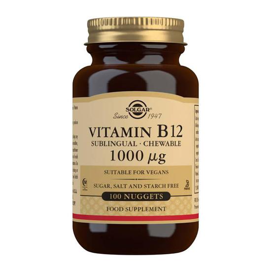 Solgar Vitamin B12 1000mcg Nuggets x100