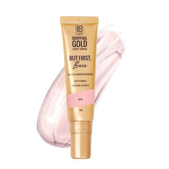 SOSU by SJ Dripping Gold But First, Base HD Skin Illuminating Booster Rose