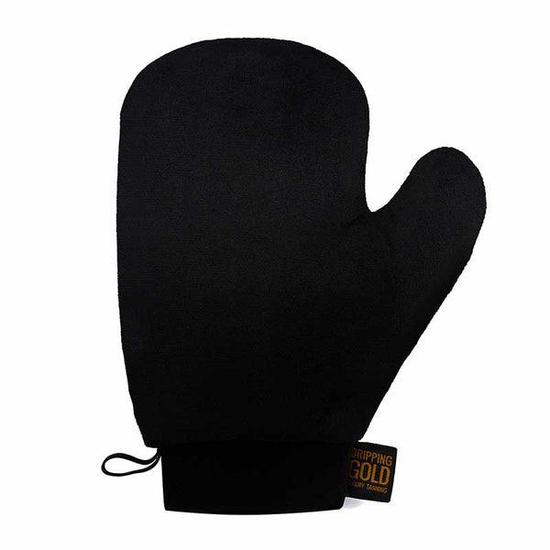 SOSU by SJ Dripping Gold Luxury Velvet Tanning Mitt