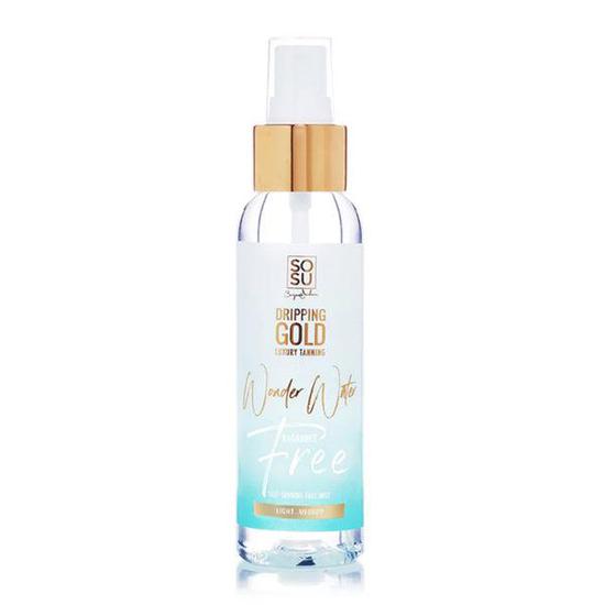 SOSU by SJ Dripping Gold Wonder Water Self Tanning Face Mist Fragrance Free Light-Medium