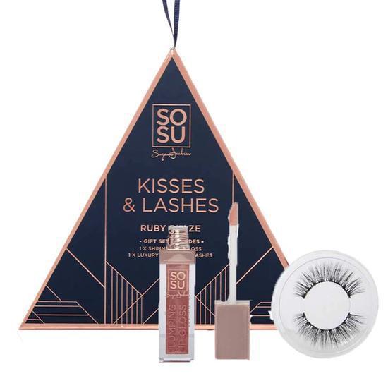 SOSU by SJ Kisses & Lashes Gift Set Ruby Blaze
