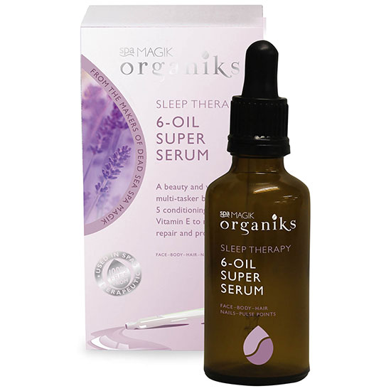 Dead Sea Spa Magik Organiks Sleep Therapy 6 Oil Super Serum